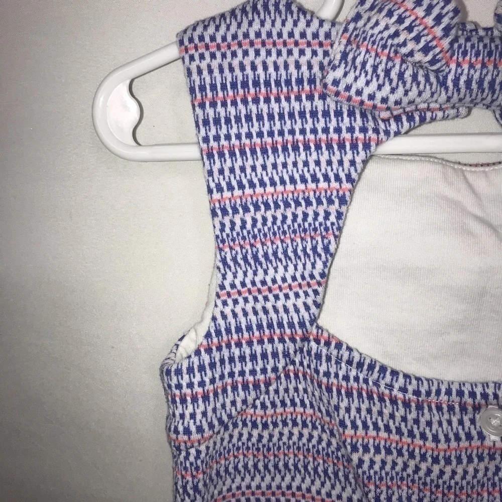 Janie and Jack Blue & Pink Sleeveless Dress